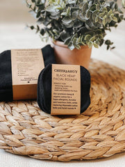 REUSABLE FACIAL ROUNDS / HEMP / 6-pack